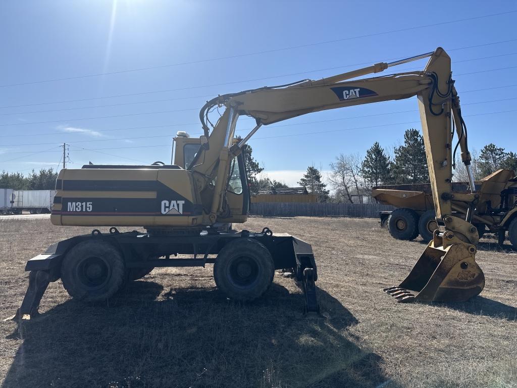 2002 Caterpillar M315 Wheeled Excavator