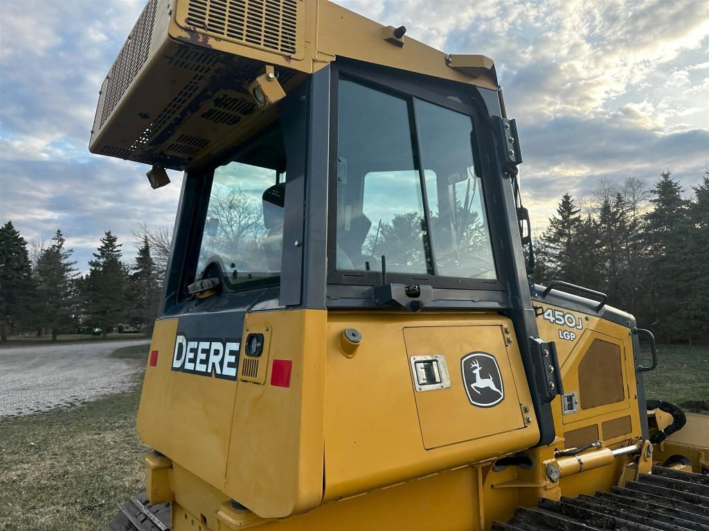 2010 Deere 450j Lgp Dozer