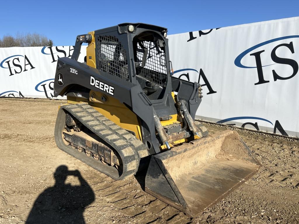 2017 Deere 331g Tracked Skid Steer