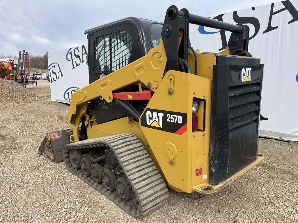 2018 Cat 257d Skid Steer