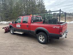 2001 Ford F250 Plow Truck