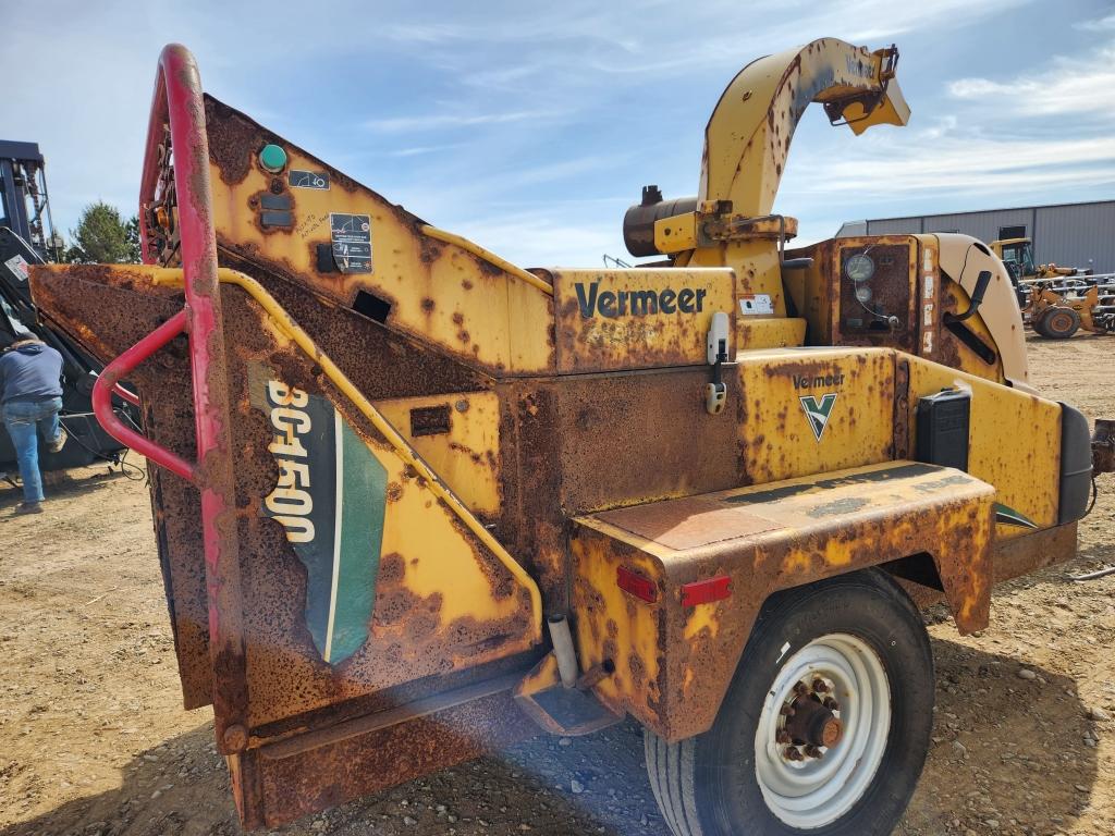 Vermeer Bc1500 Towable Wood Chipper