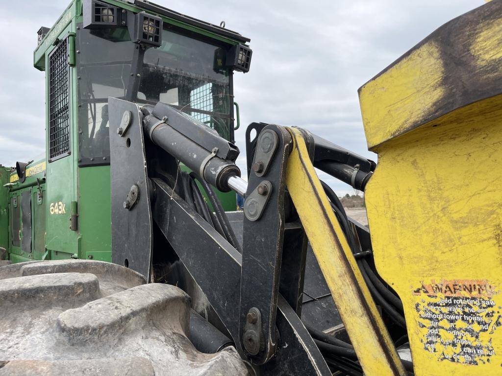 John Deere 643k Feller Buncher