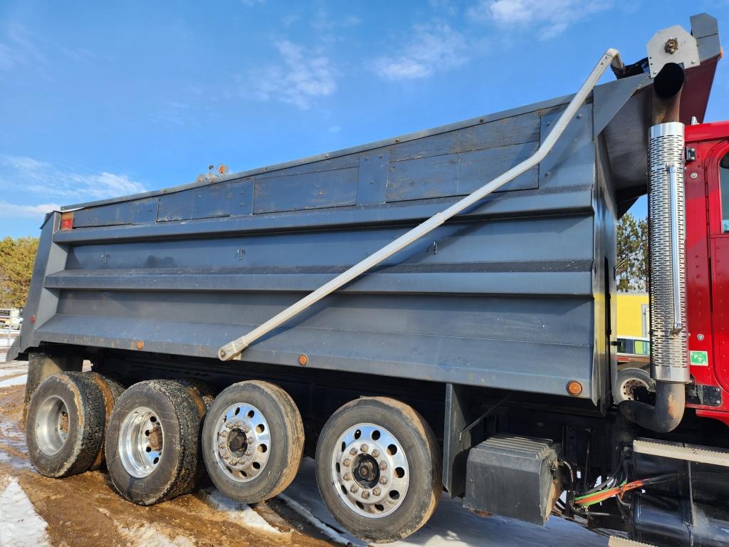 2014 Caterpillar Quad Axle Dump Truck