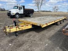 2003 Trail-eze 25’ Flatbed Trailer