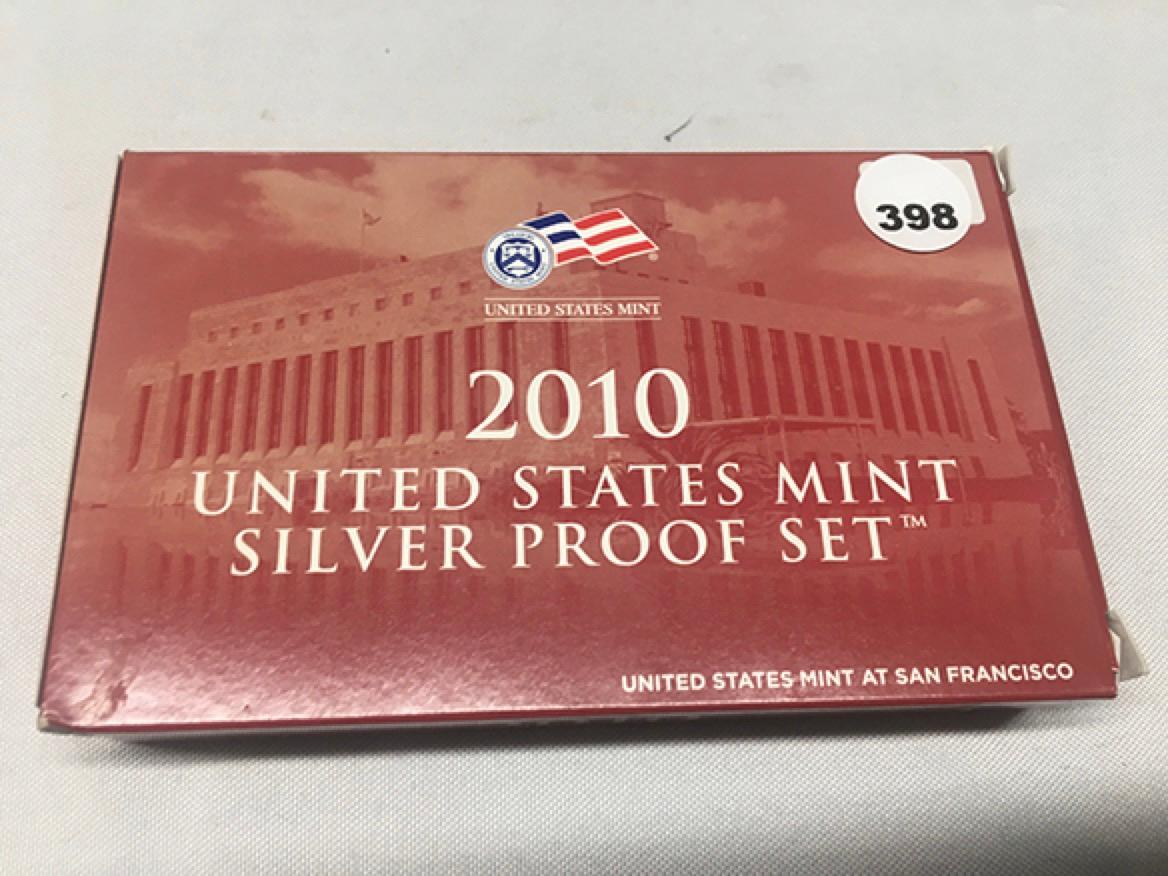 2010 US Mint Silver Proof Set