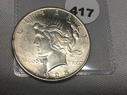 1925 Peace Dollar UNC