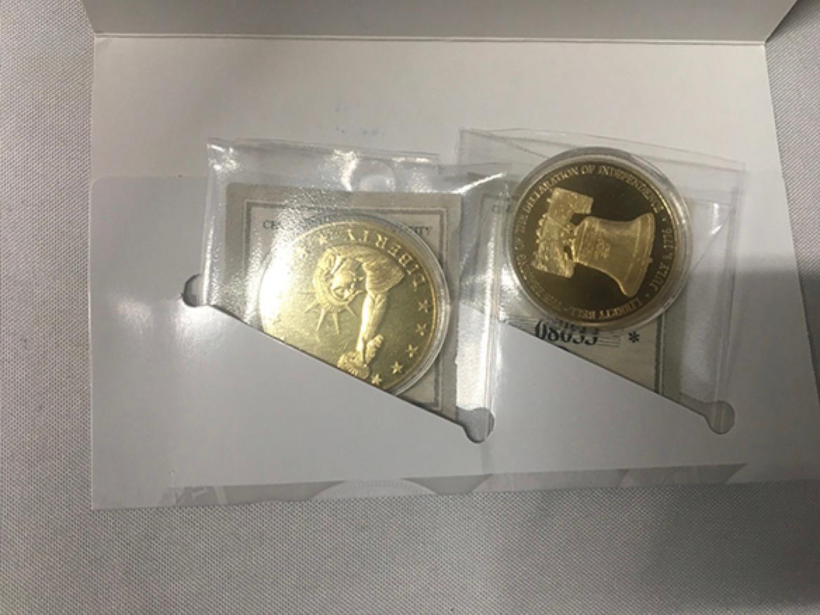American Mint (Liberty) 24k Gold Layered
