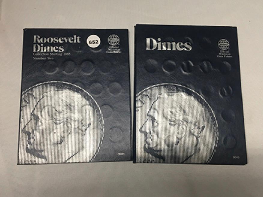 1965-2010 (Full) and 2001-2013 Partial Roosevelt Dime Books