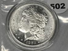 1882-S Morgan Dollar BU, Capsolated