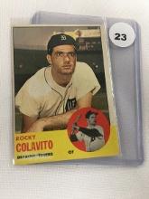 1963 Topps Rocky Colavito #240