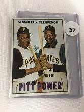 1961 Topps #266, Pitt Power