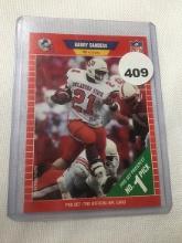 1989 Pro Set Barry Sanders #494