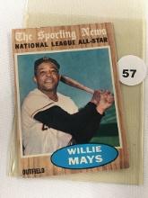 1962 Topps #395, Willie Mays