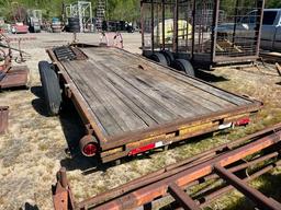 Apx. 16ft Double Axle Trailer N/T