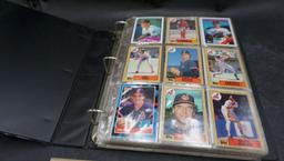 Baseball Card Collecting Album w/ Assorted Sports Cards