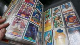 Baseball Card Collecting Album w/ Assorted Sports Cards