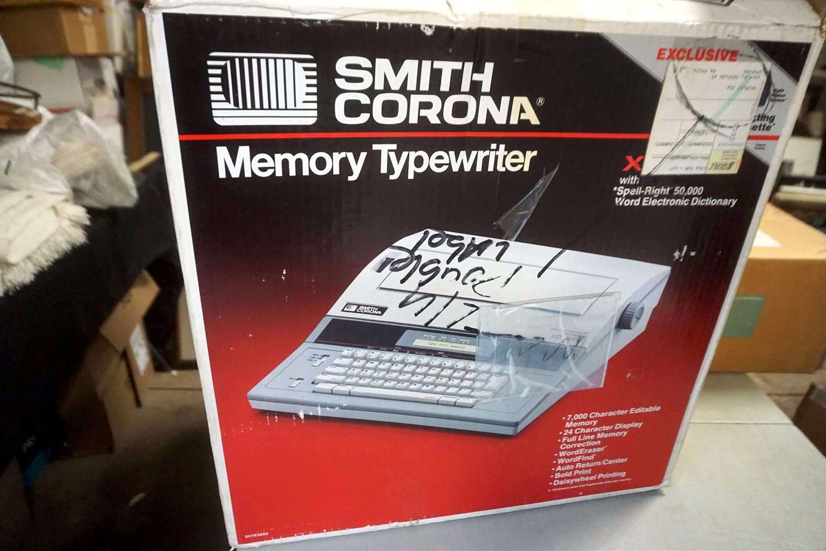 Smith Corona Memory Typewriter