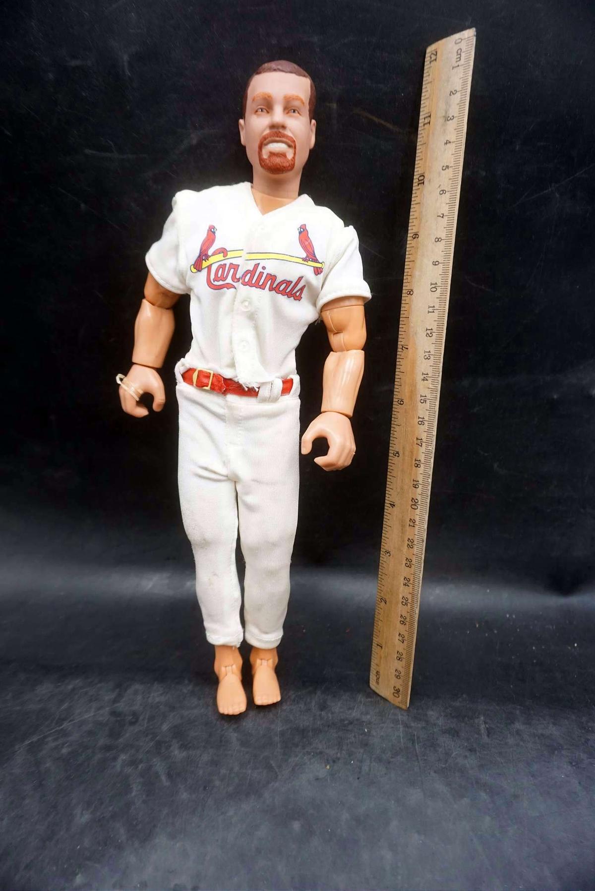 Mcgwire #25 Cardinals Baseball Figurine