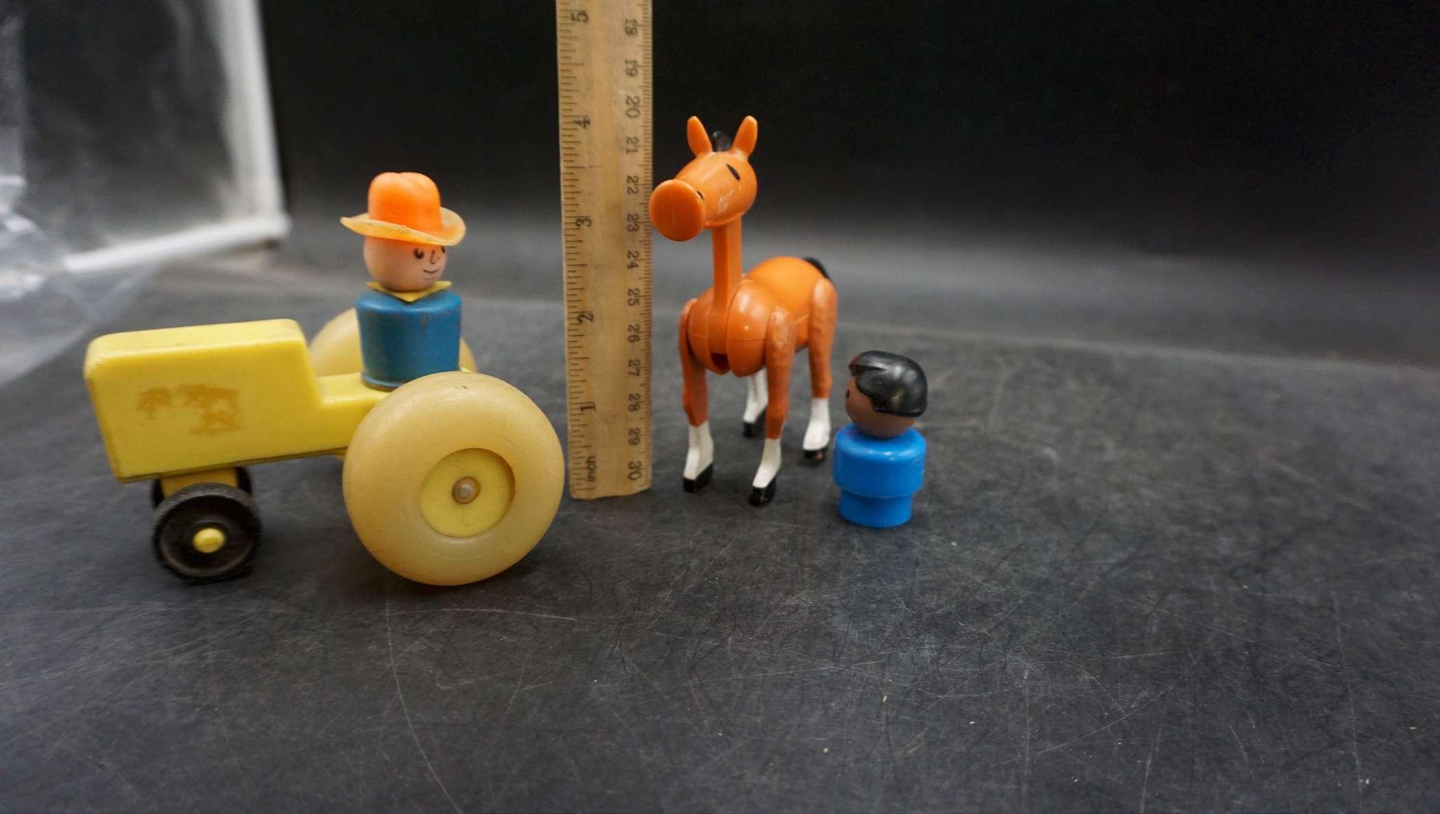 Little People Tractor, Horse & 2 People