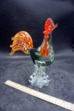 Glass Rooster