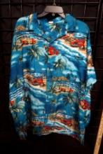 Hawaiian Button-Up Shirt (Size Xxl)