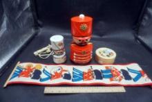 Nut Cracker, Lighted Nutcracker, Nutcracker Tapestry, Container