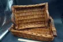 2 - Wicker Baskets