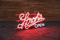 Original Stroh's Beer Neon Sign