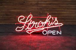 Original Stroh's Beer Neon Sign