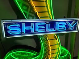 Custom Shelby Cobra Large Neon Lighted Sign