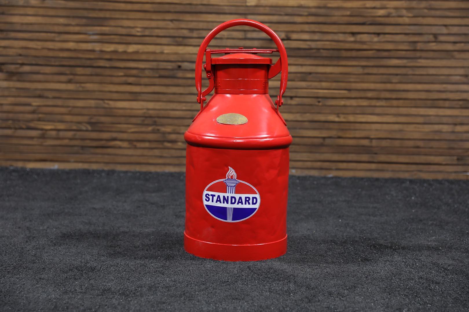 Standard Oil 5-Gallon Oil Container - Restored