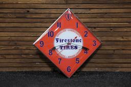 Firestone Tires Pam Lighted Clock - Replacement Face