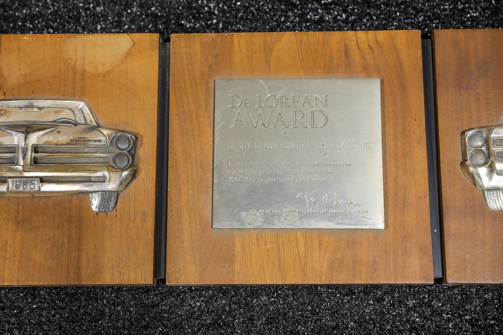 1966-1967 Pontiac DeLorean Dealer Awards