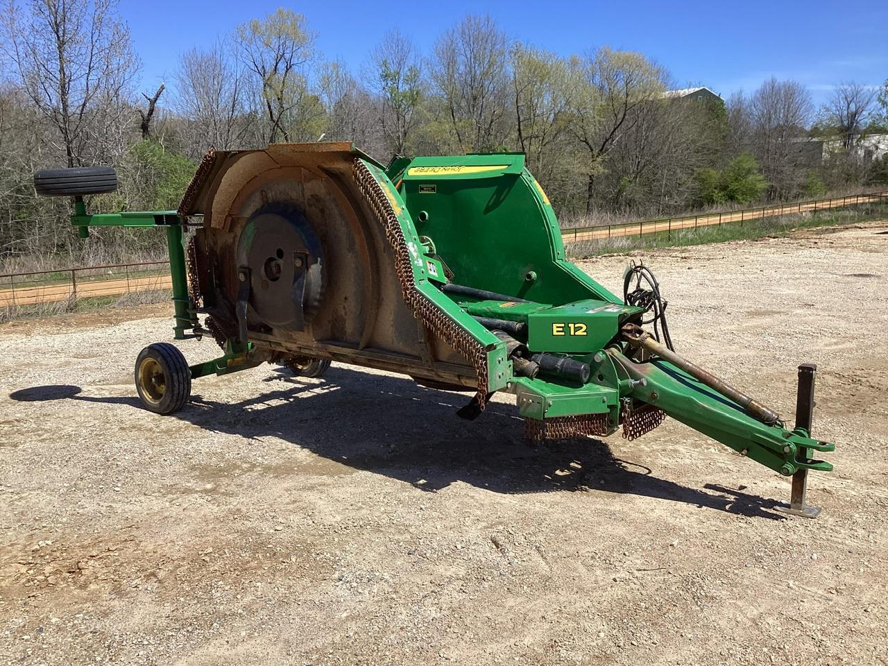 John Deere E12 Batwing Mower