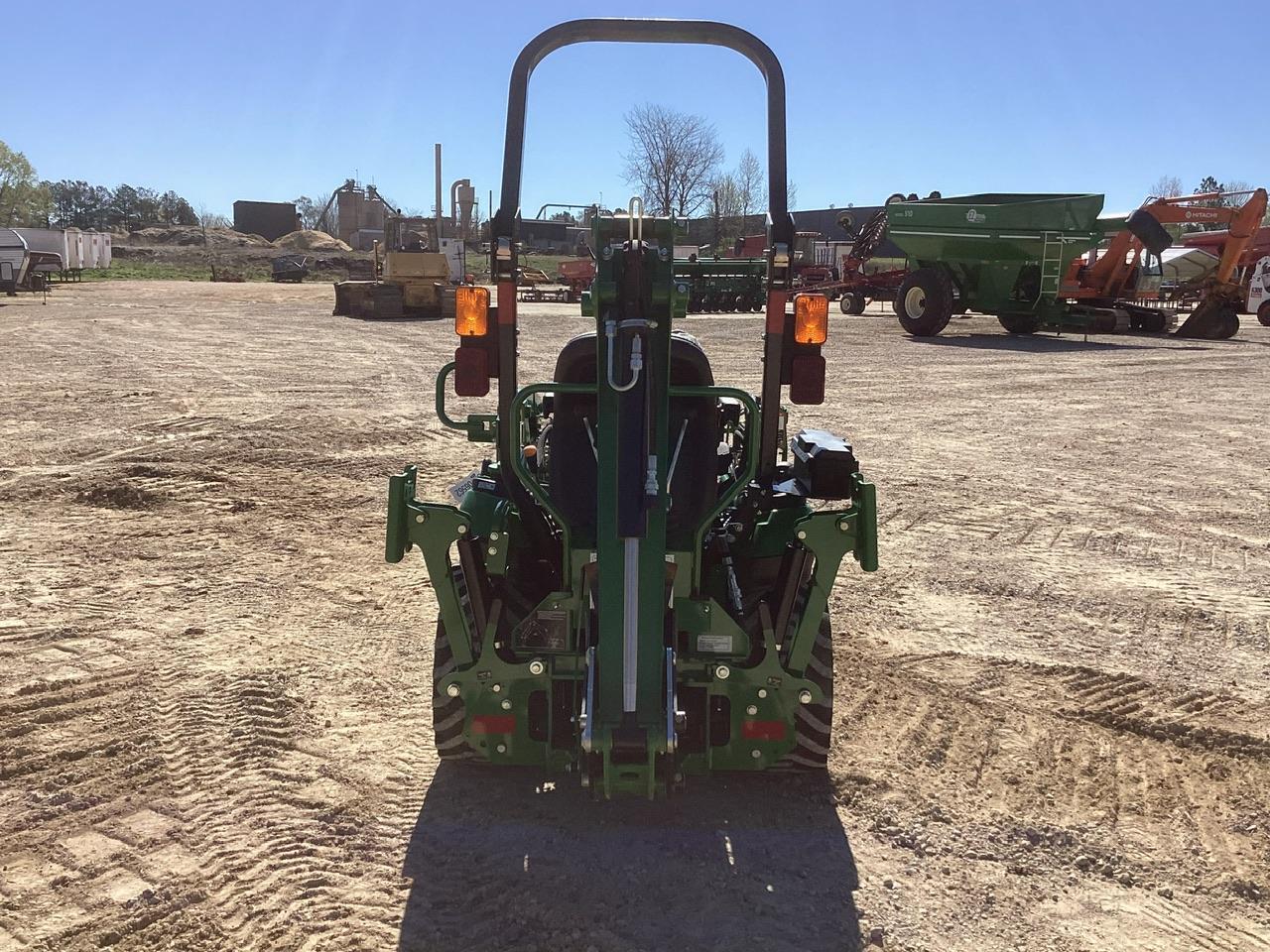 2018 John Deere 1025R Tractor MFWD W/ JD 120R Loader And JD 260B Backhoe