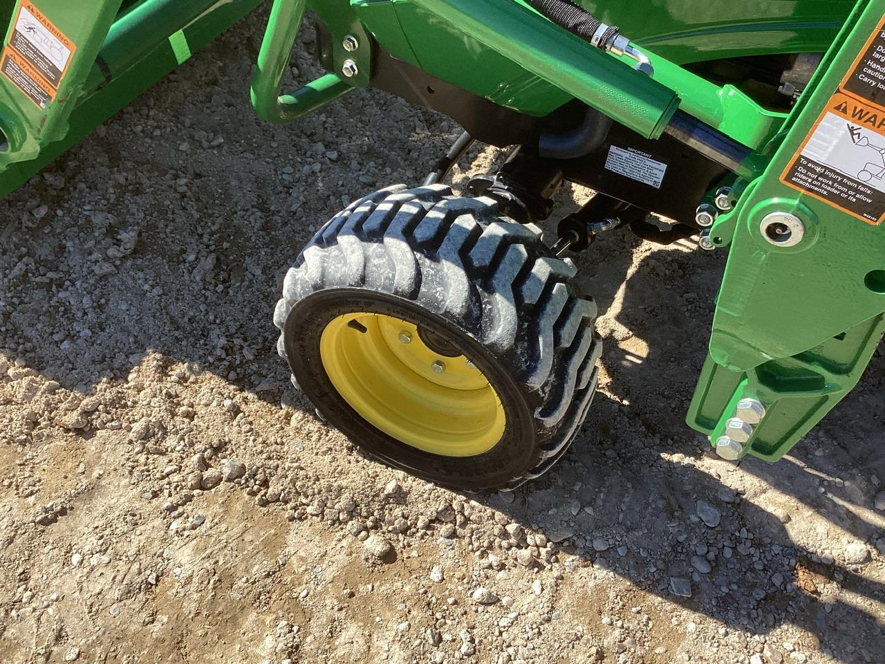 2018 John Deere 1025R Tractor MFWD W/ JD 120R Loader And JD 260B Backhoe