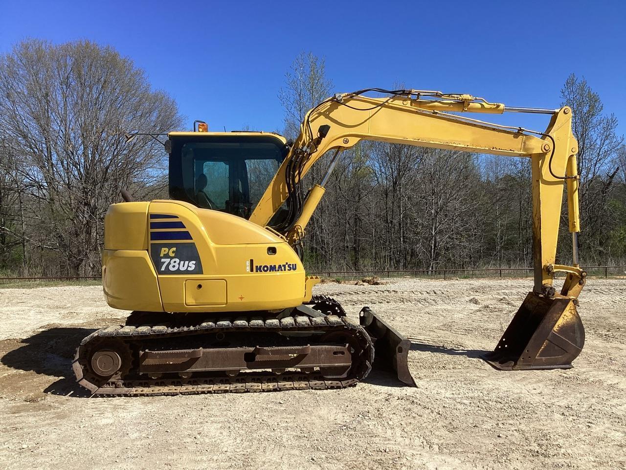 2015 Komatsu PC78US-10 Mini Excavator