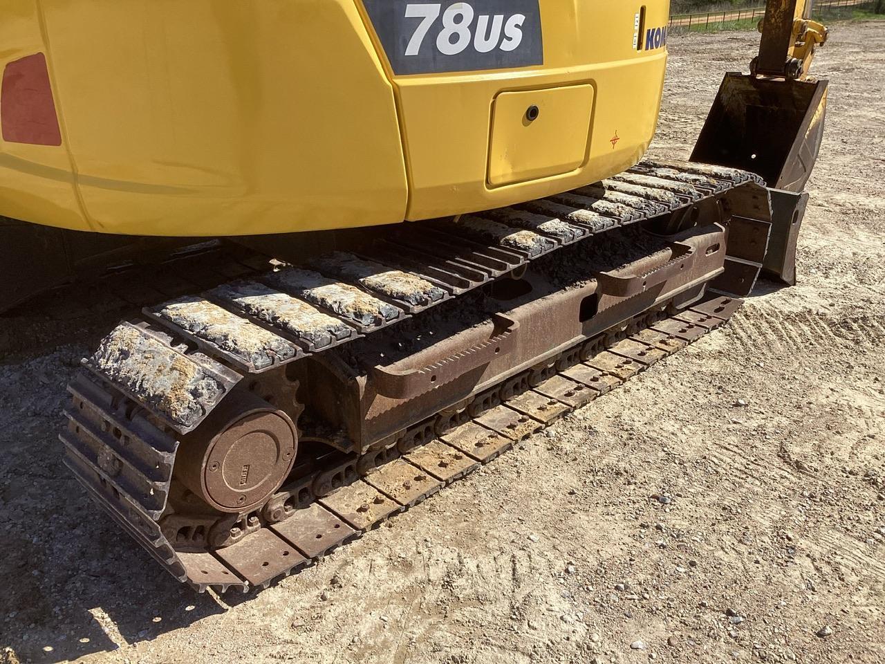 2015 Komatsu PC78US-10 Mini Excavator