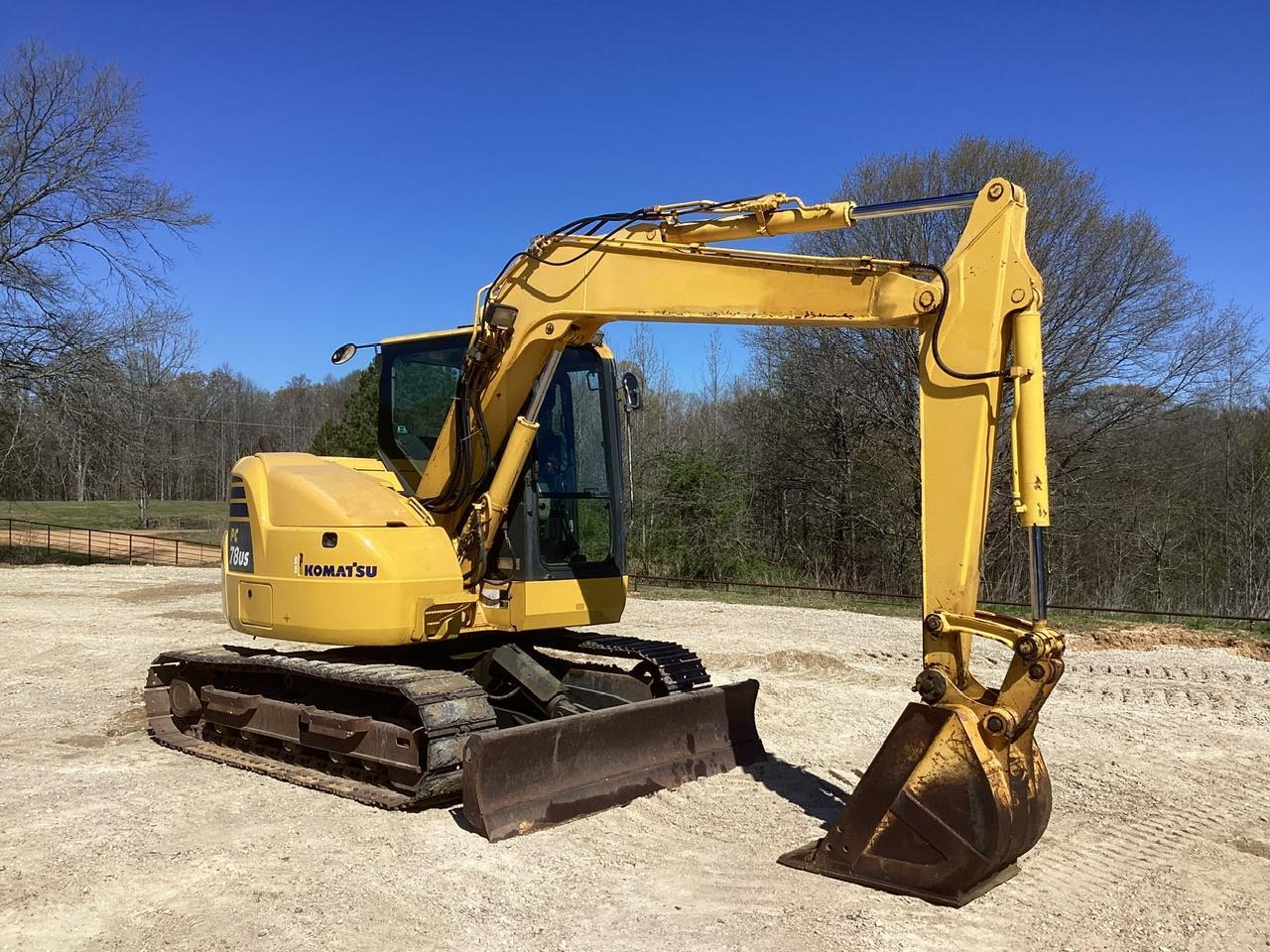 2015 Komatsu PC78US-10 Mini Excavator