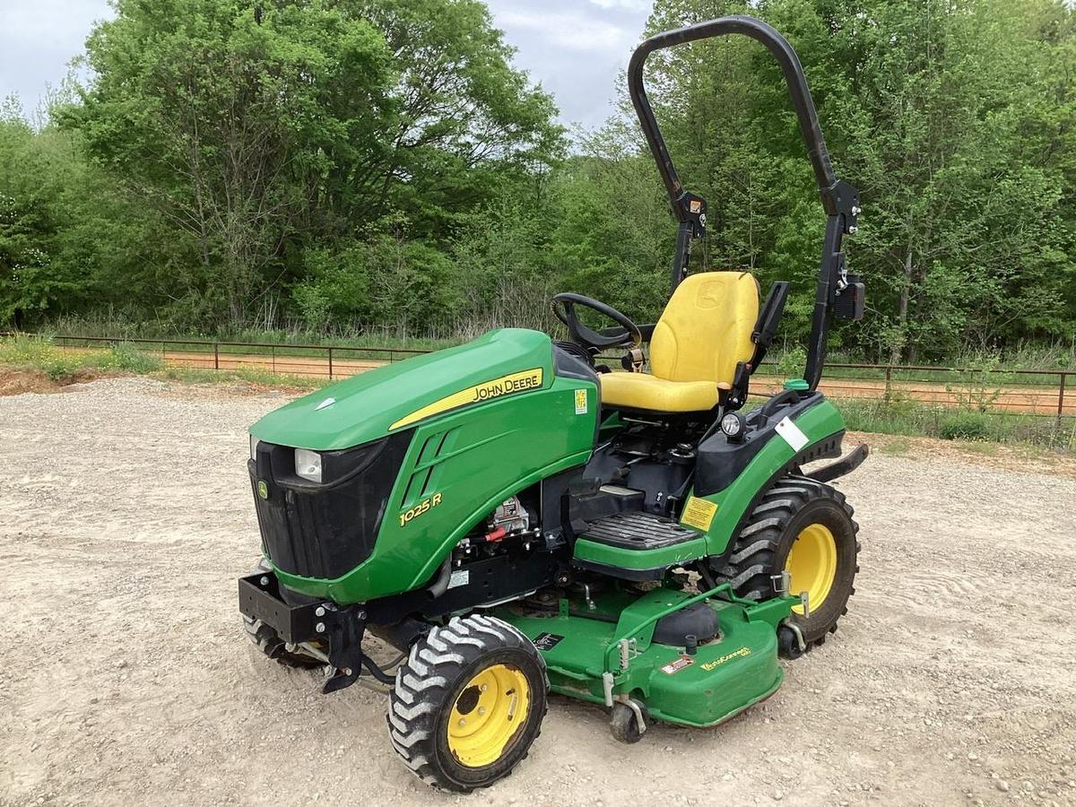 John Deere 1025R Tractor W/ 60 In. Mower Deck