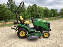 John Deere 1025R Tractor W/ 60 In. Mower Deck