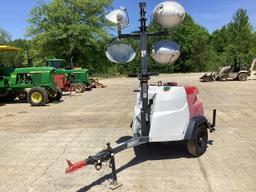 Generac MLT65KSTD 4 bulb Light Tower/Trailer