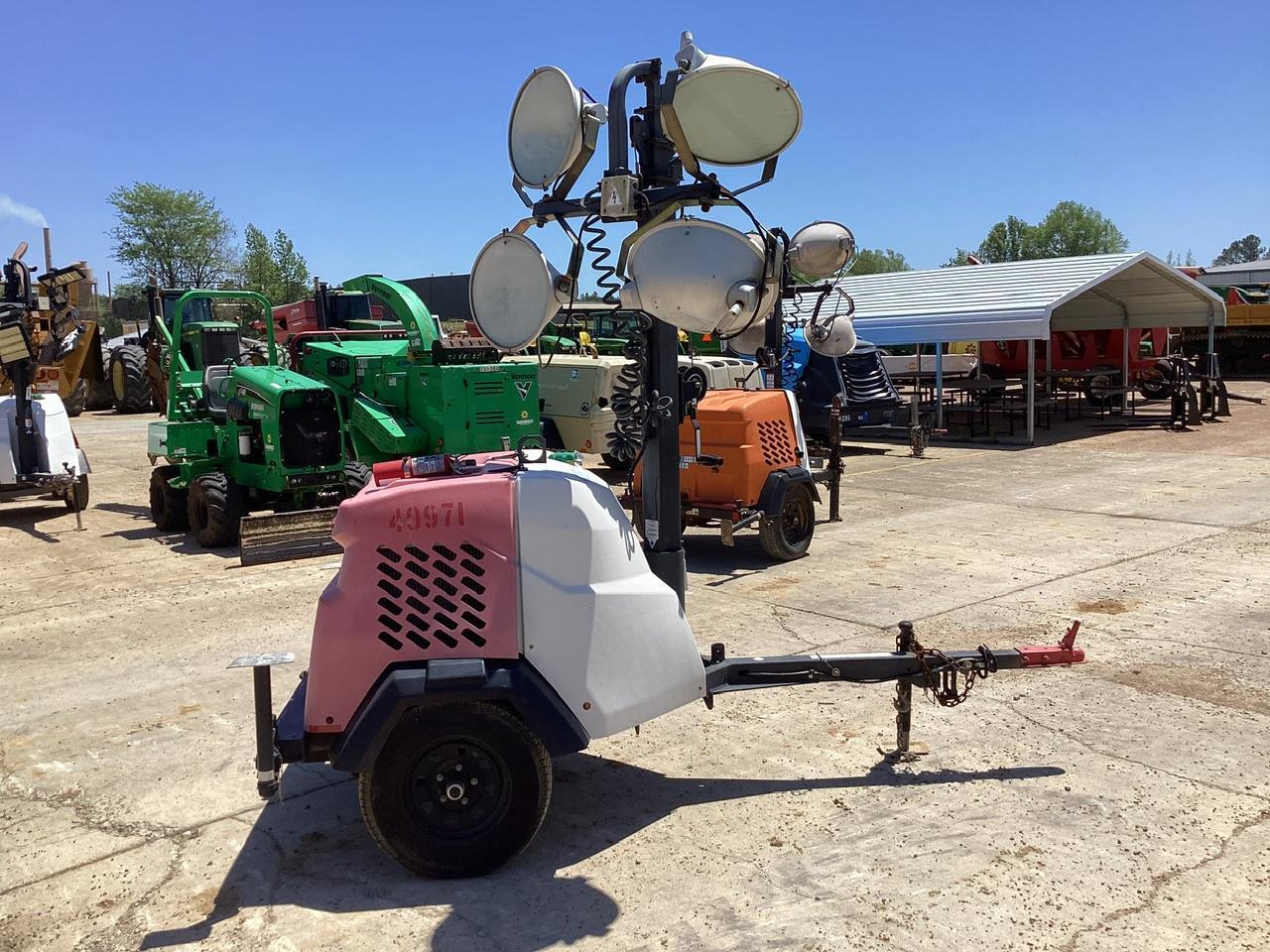 Generac MLT65KSTD 4 bulb Light Tower/Trailer