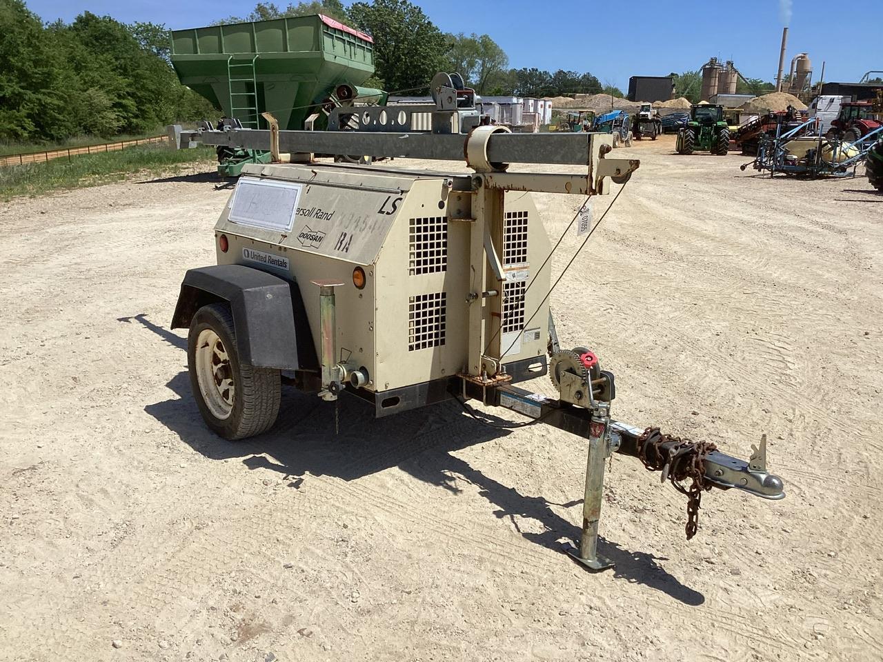 Ingersoll Rand light plant & Generator