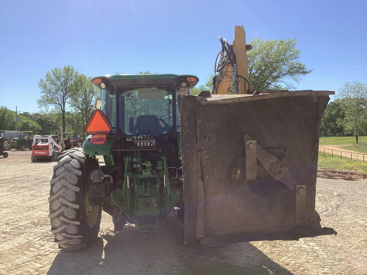 John Deere 6115D Tractor W/ Bengal Tiger Side Mower