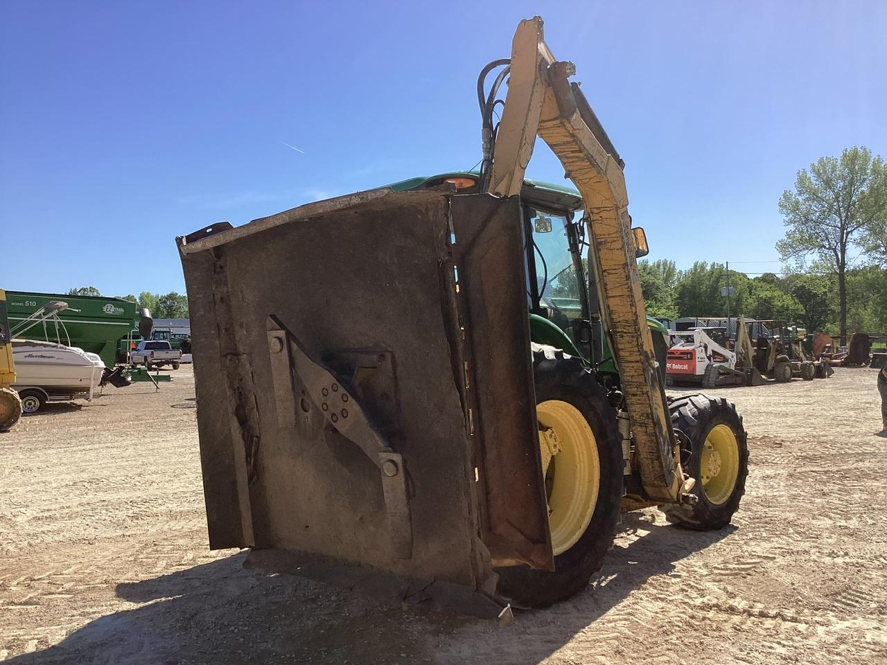 John Deere 6115D Tractor W/ Bengal Tiger Side Mower