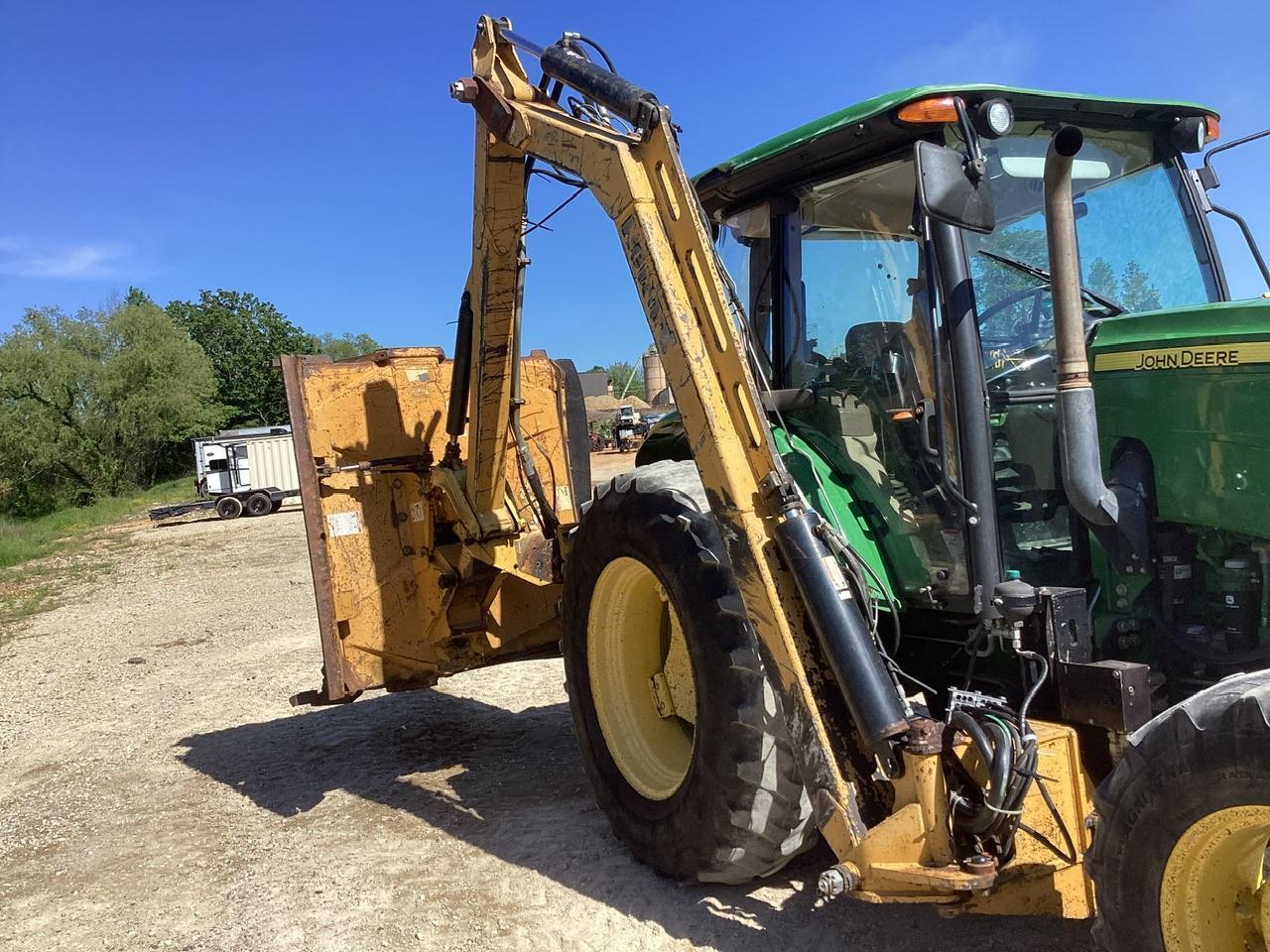 John Deere 6115D Tractor W/ Bengal Tiger Side Mower