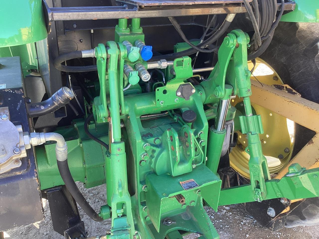 John Deere 6115D Tractor W/ Bengal Tiger Side Mower