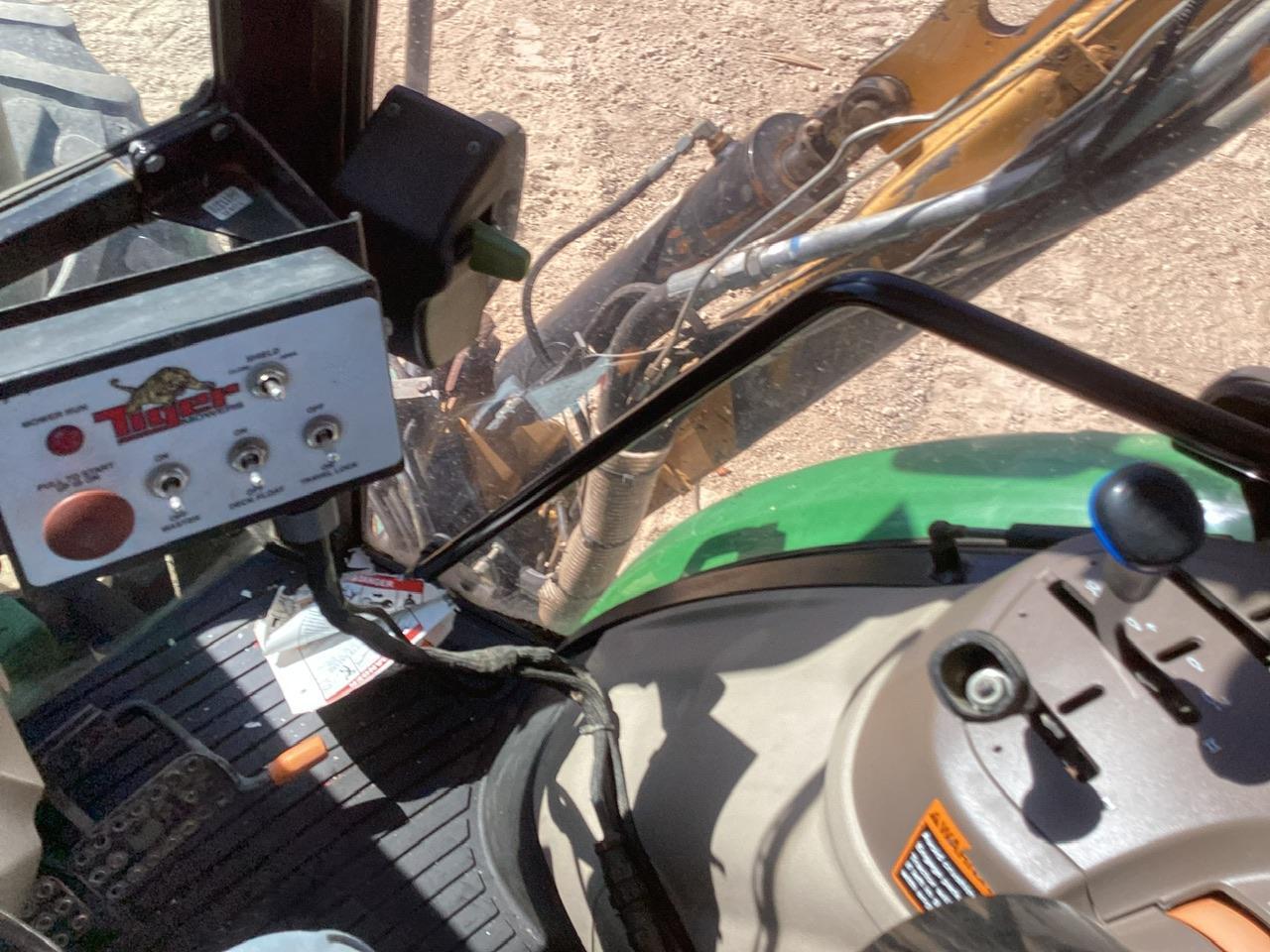 John Deere 6115D Tractor W/ Bengal Tiger Side Mower